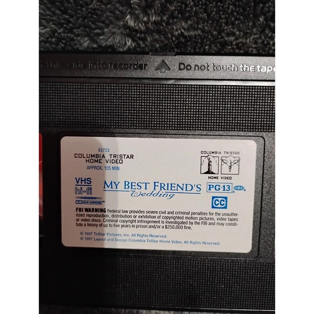 My Best Friend's Wedding VHS